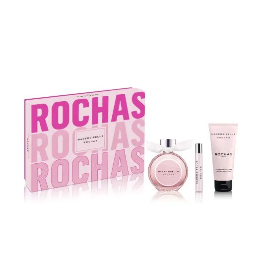 ROCHAS MADMOISELLE 90 EDP+EDP 7.5+BL100