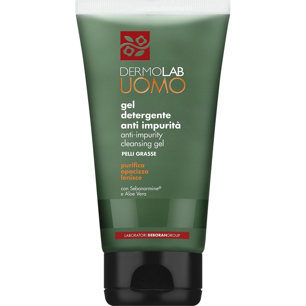 DH DERMOLAB UOMO FACE CLEANSIN GEL 150ML