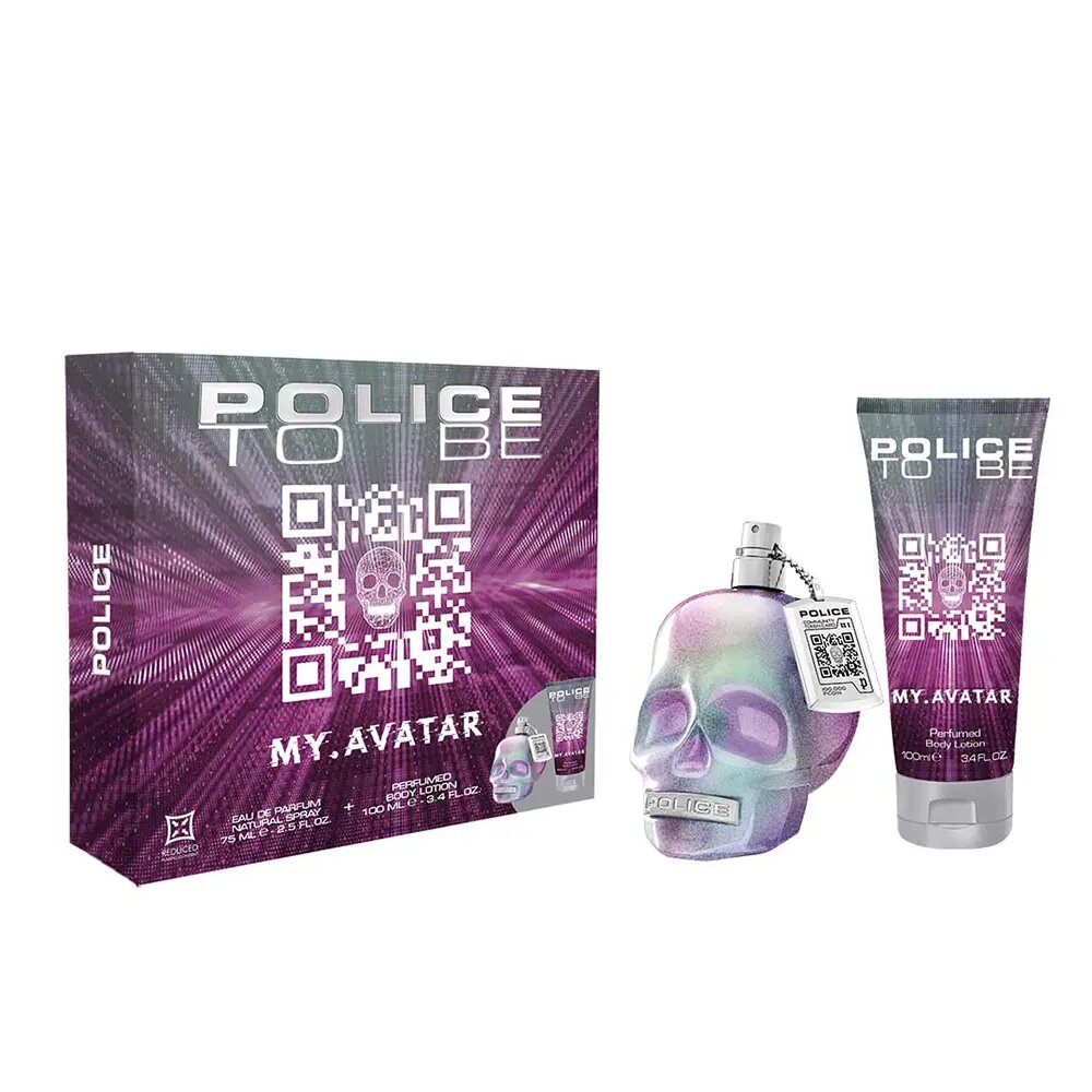 POLICE MY AVATAR WOMAN EDT 75+BODY 100