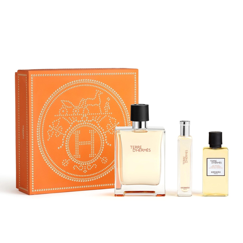 TERRE D'HERMES EDT 100ML+ EDT 15+SG 40ML