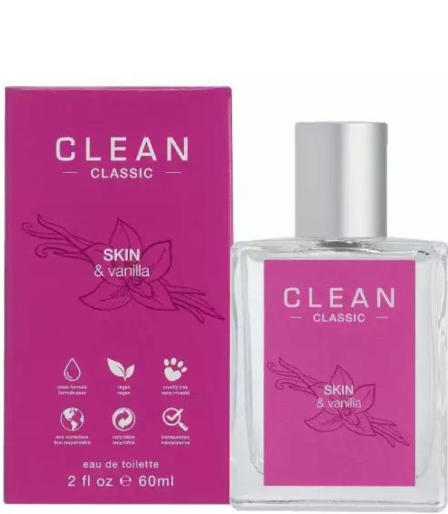 CLEAN SKIN & VANILLA EDT SPRAY 60ML