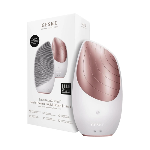 GESKE SONIC THERMO FACIAL BRUSH 6IN1 WHI