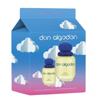 DON ALGODON SET BRICK MUJER 100 EDT+30