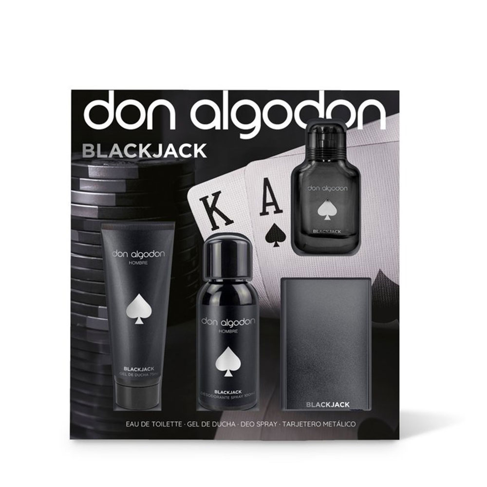 DON ALGODON HOMBRE BLACK JACK 30+G+TARJE