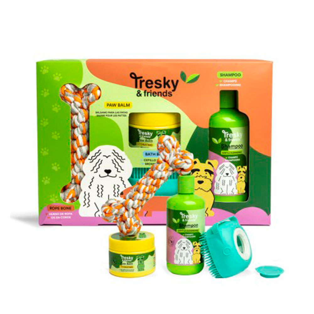 TRESKY & FRIENDS 4 PCS WELLNESS SET