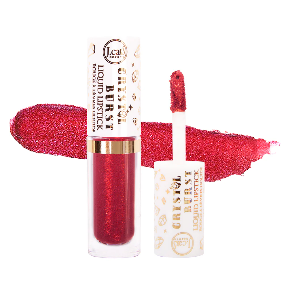 JCAT CRYSTAL BURST LIQUID LIPSTICK ROSE 