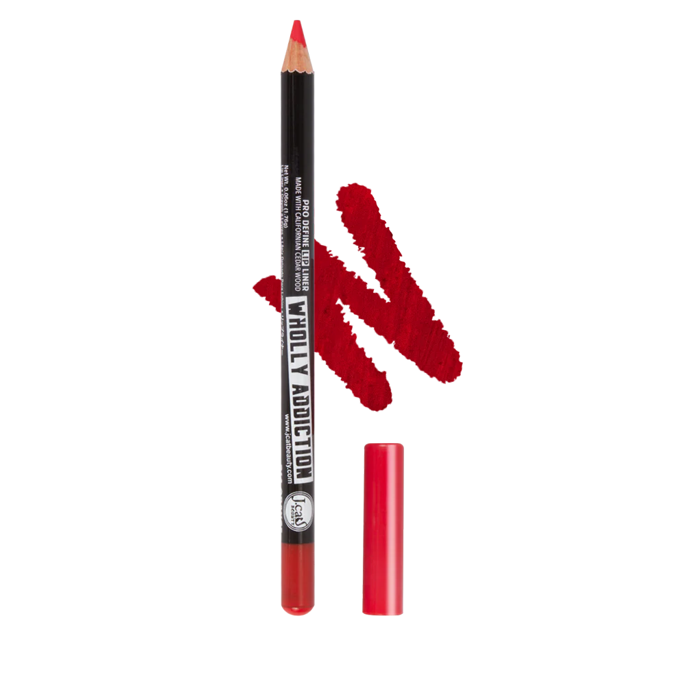 JCAT WHOLLY AD PRO DEF LIP LINER RED PLU