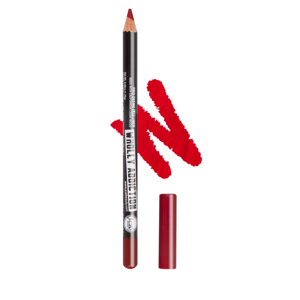 JCAT WHOLLY AD PRO DEF LIP LINER RED HOT