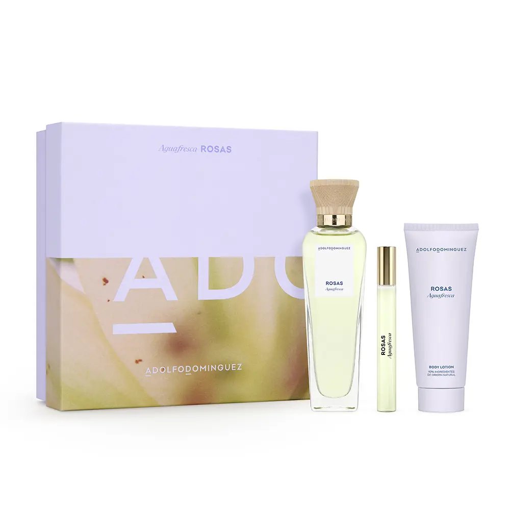 AGUA DE ROSAS 120 VP+BODY LOTION 75+10