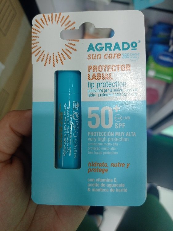 AGRADO STICK SOLAR LABIAL SPF50 4 ML