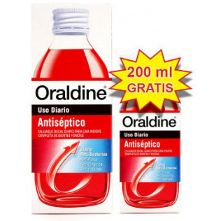 ORALDINE ANTISEPTICO 400+200ML PACK