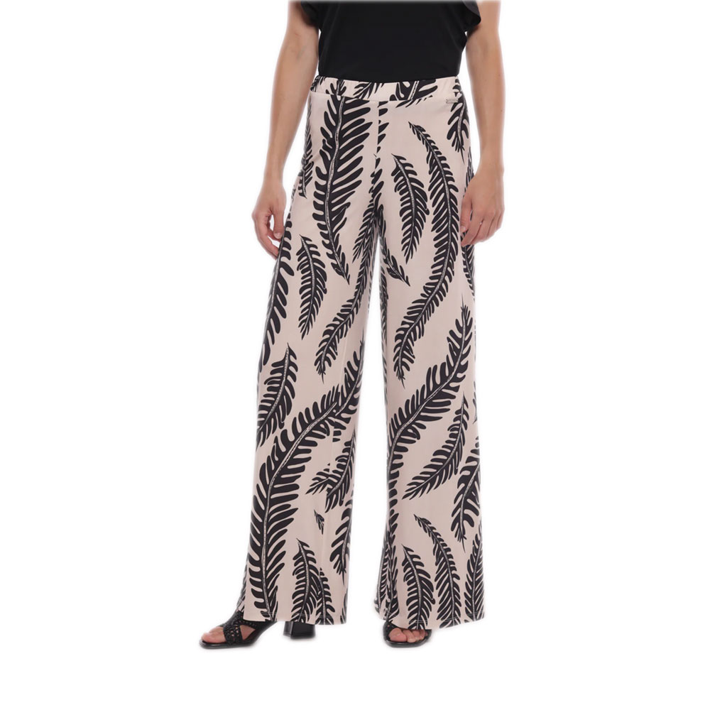 MIMI-MUA PANTALONE PALAZZO PANNA