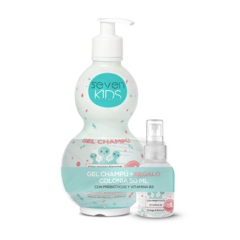 SEVEN KIDS GEL CHAMPU 400+COLONIA 50 ML