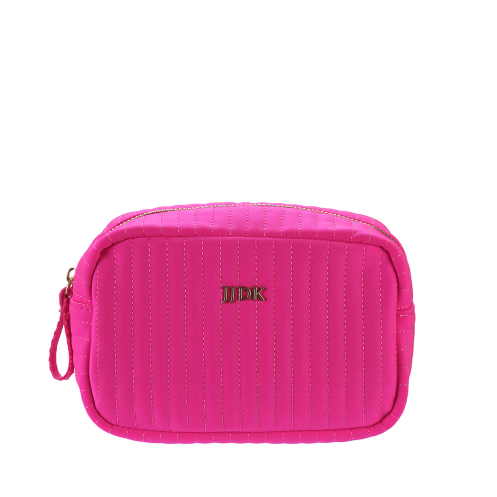 JJDK NEON PINK COSMETIC PURSE 17X11X8