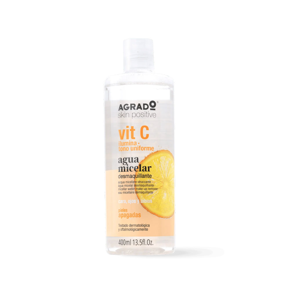 AGRADO AGUA MICELAR VIT C 400 ML