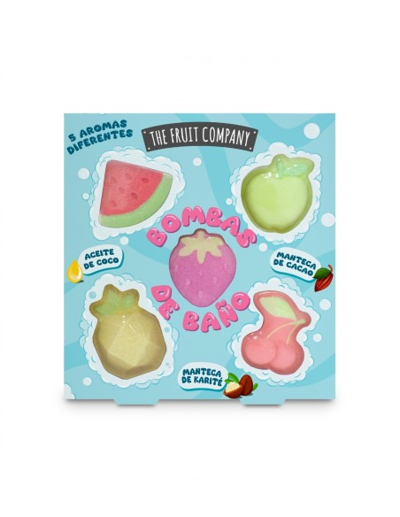 THE FRUIT COMPANY BOMBAS DE BAÑO 5 UDS