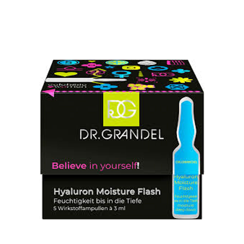 DR GRANDEL HYALURONIC FLASH AMPOULES 5X3