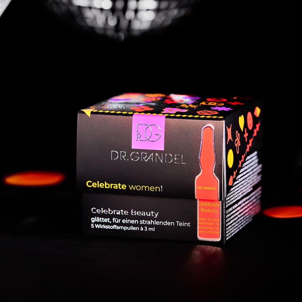 DR GRANDEL CELEBRATE WOMAN RED AMPOULES