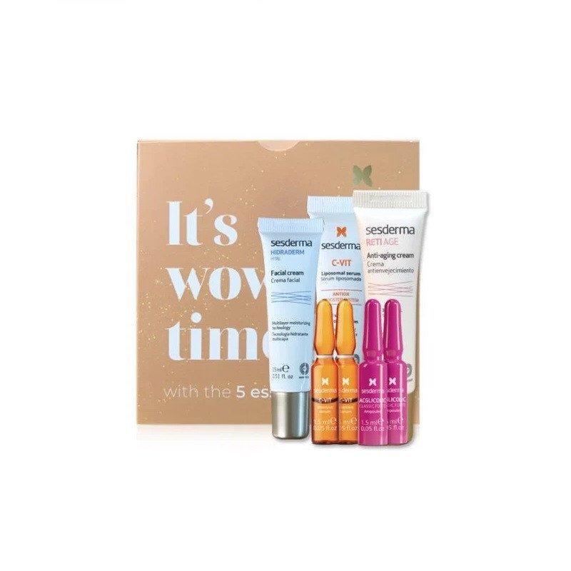 SESDERMA PACK IT'S WOW TIME 5 ESSENTIALS