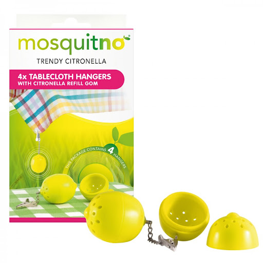 MOSQUITNO CITRONEL TABLECLOTH HANGERS 12