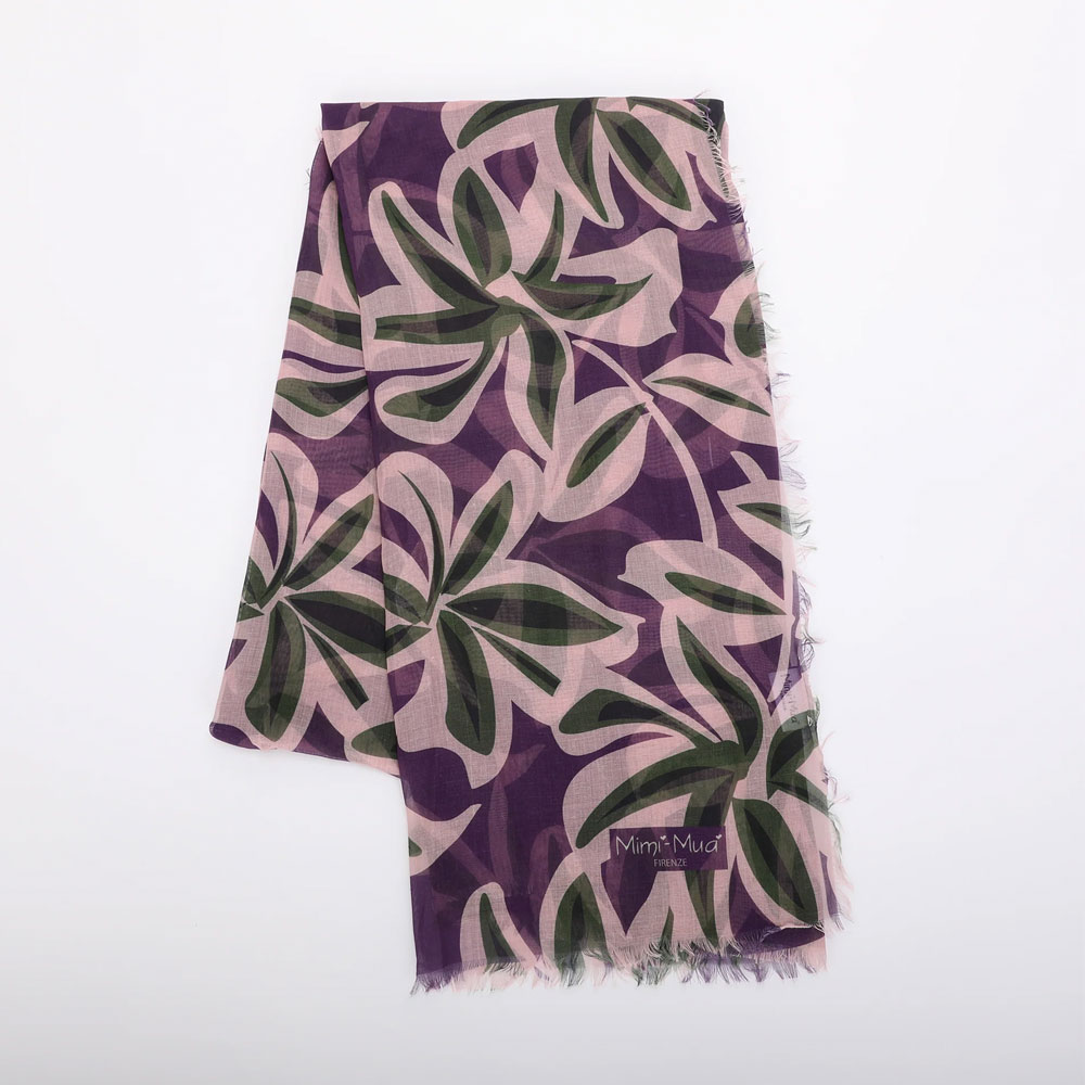 MIMI-MUA FOULARD IN FANTASIA BOT.MALVA