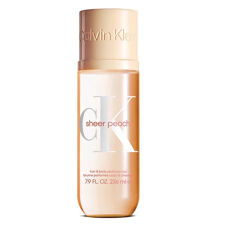 CK SHEER PEACH HAIR&BODY PERFUME MIST