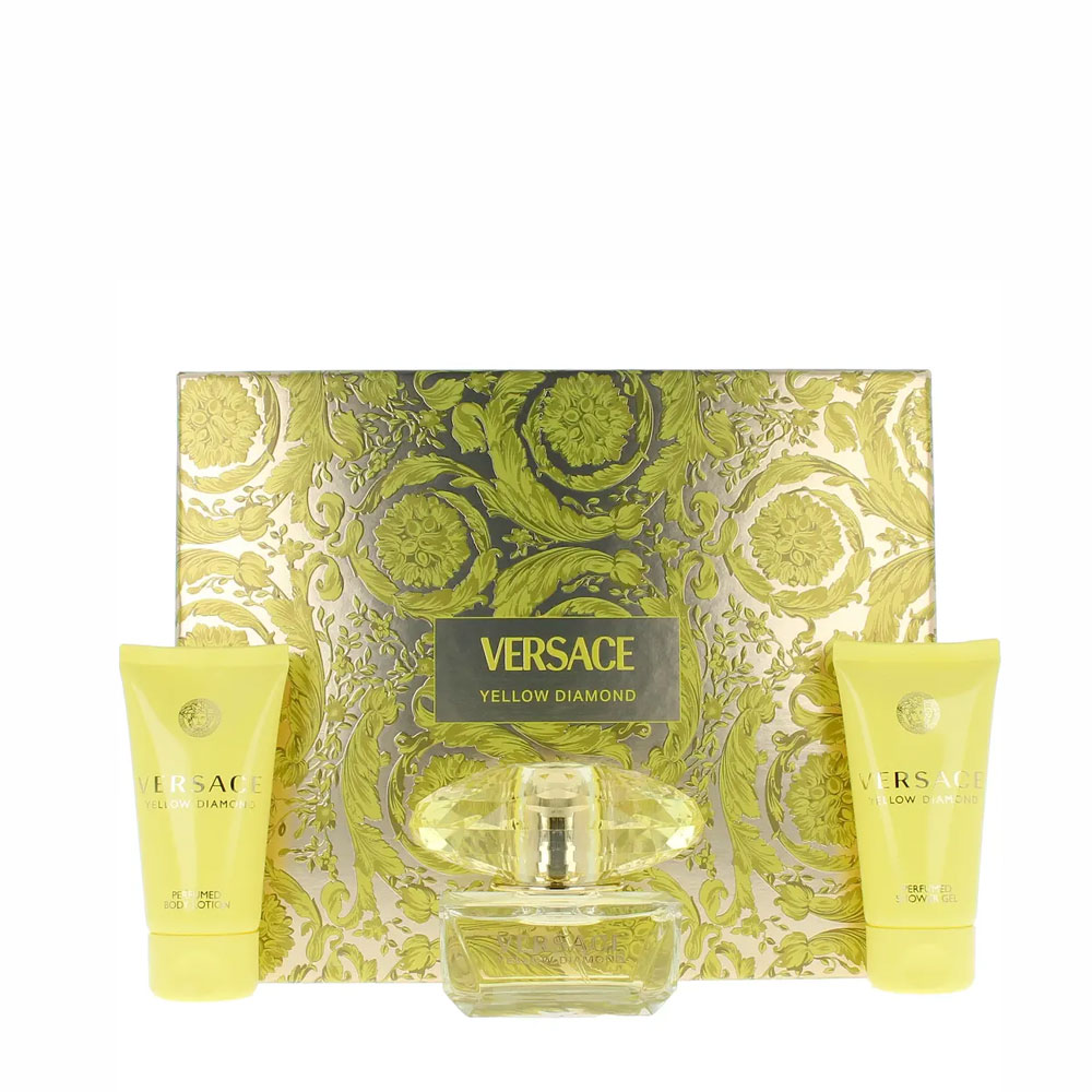 VERSACE YELLOW DIAMOND EDT 50+G50+BL50