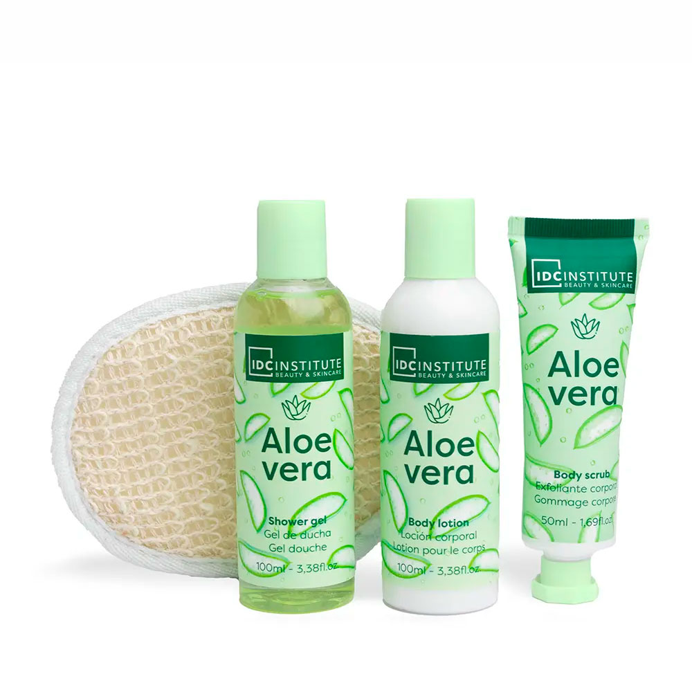 IDC INST ALOE VERA GIFT SET 4 PCS