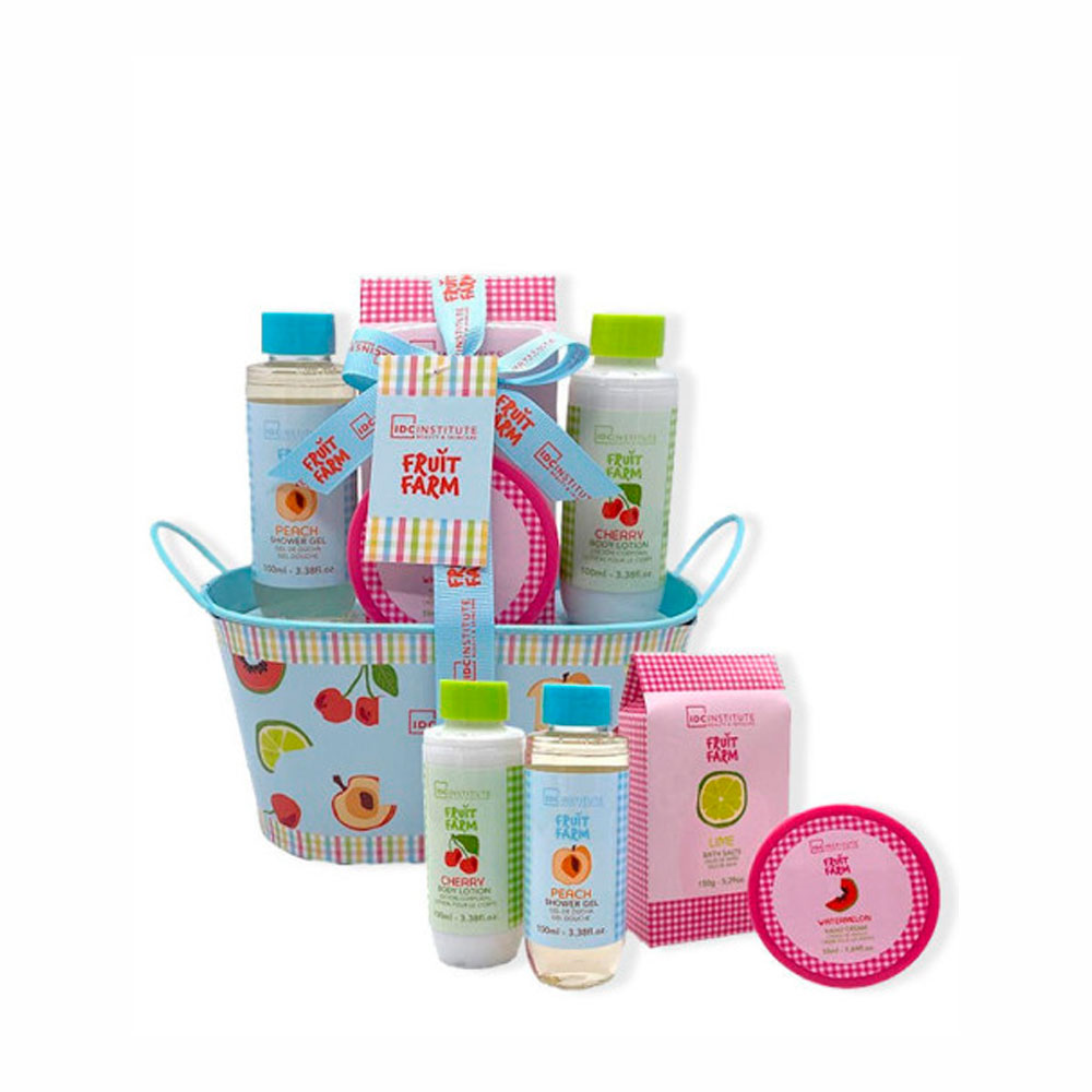 IDC INST FRUIT FARM PAMPER TIN SET 4 PCS