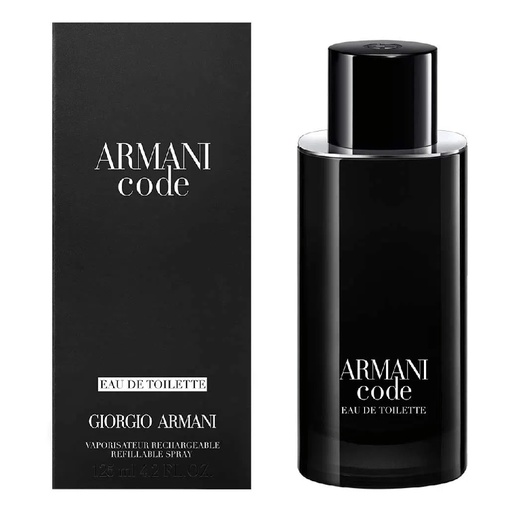 ARMANI CODE MEN 125 VAPO EDT RECARGABLE