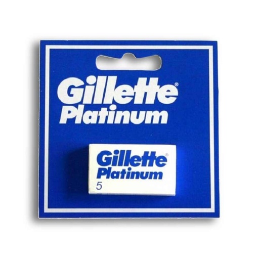 GILLETTE PLATINUM 5 HOJAS (400U)