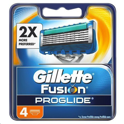 GILLETTE FUSION PROGLIDE 4'S (ENG)