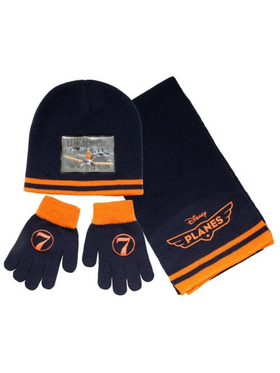 BAYMA GORRO+BUFANDA+GUANTES "PLANES"