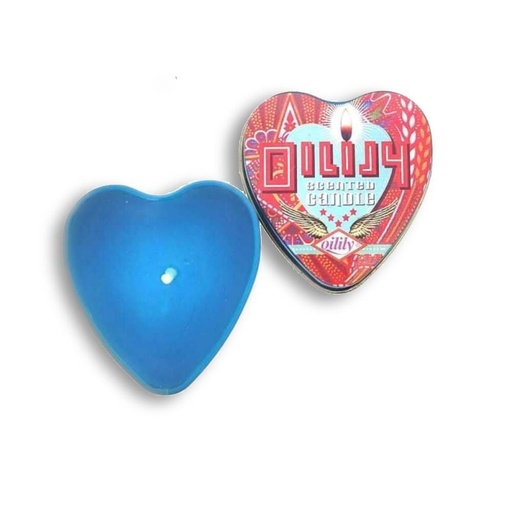 OILILY SCENTED CANDLE VELA AZUL