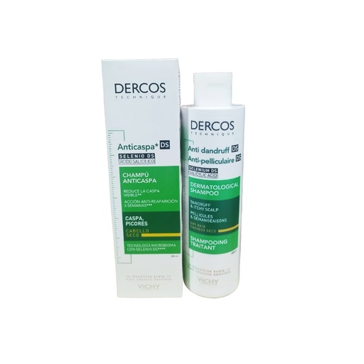 VICHY CHAMPU ANTICASPA CAB.SECOS 200ML