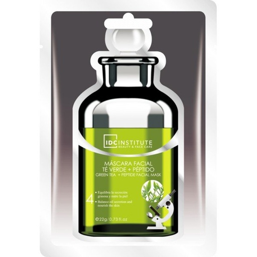 IDC INST.MASC.FACIAL TE VERDE+PEPTI 22GR