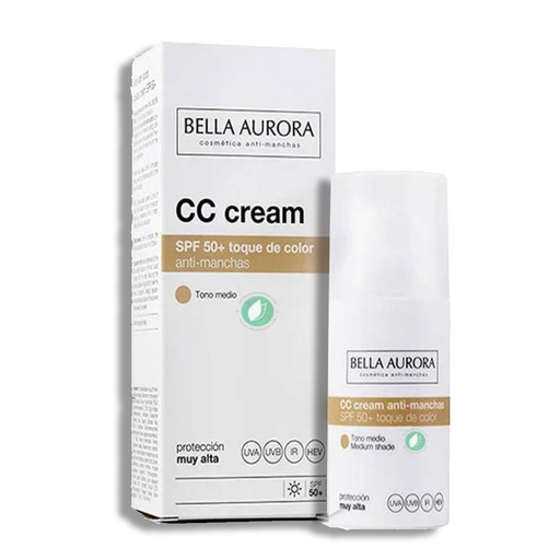 BELLA AURORA CC CREAM MED.ANTIM.SPF50 30