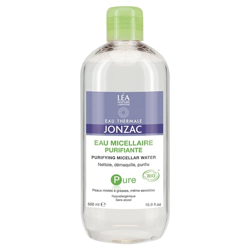 JONZAC EAU MICELLAIRE PURIRIANTE 500ML