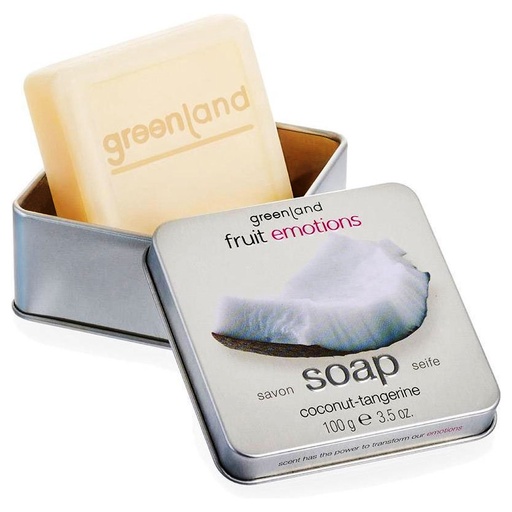 GREENLAND SOAP COCNUT-TAGERINE 100G