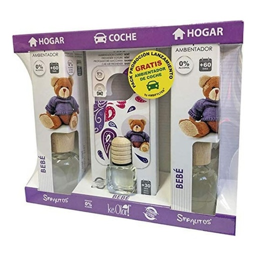 SINPALITOS PACK AMBIENTADOR BEBÉ 2X30M+6