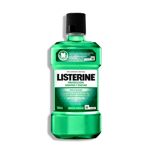 LISTERINE ANTISEP.PROT.DIENTES/ENCIAS500