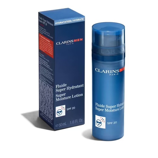 CLARINS MEN FLUIDO SUPER HYDRATANT SPF20