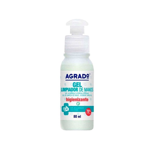 AGRADO GEL HIGIENIZANTE 80 ML