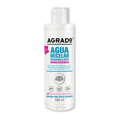 AGRADO AGUA MICELAR DESMAQUILLANTE 400