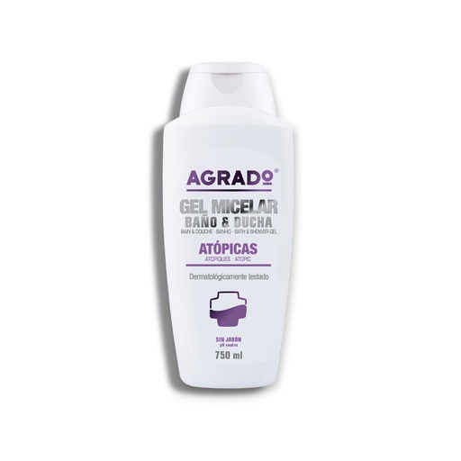 AGRADO GEL MICELAR PIELES ATOPICAS 750