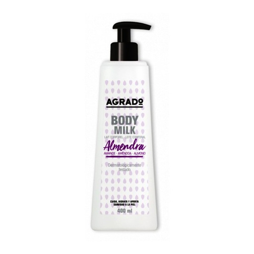 AGRADO BODY MILK ALMENDRAS 400 ML