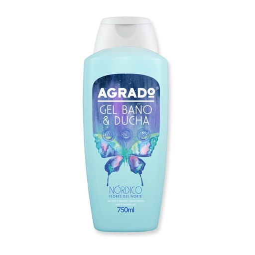 AGRADO GEL BAÑO Y DUCHA NORDICO 750 