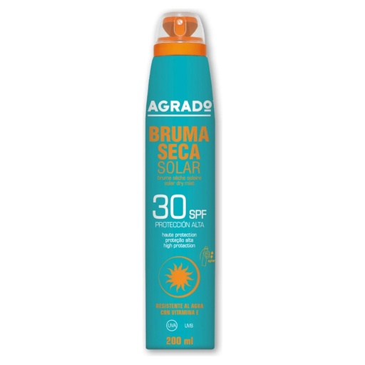 AGRADO BRUMA SECA SOLAR SPF30 200 ML 