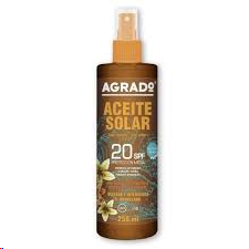 AGRADO ACEITE ACELERADOR BRONCEADO SPF20
