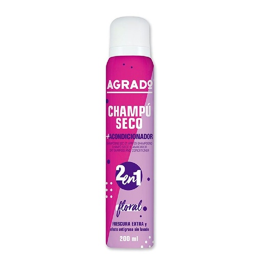 AGRADO CHAMPU SECO SPRAY FLORAL 270